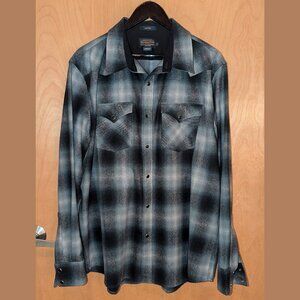 Pendleton Men's Canyon, Button-Down, Wool Flannel Shirt